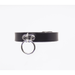CHO 002 CHOKER 1 RING BLK